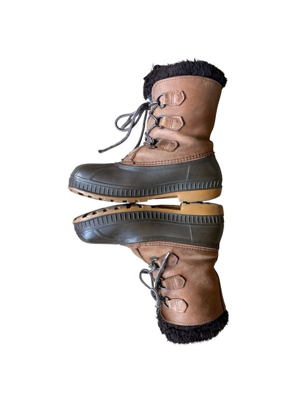 Sorel Badger Winter Snow Boots Waterproof Women’s 6. Insulated Duck boots. GUC
